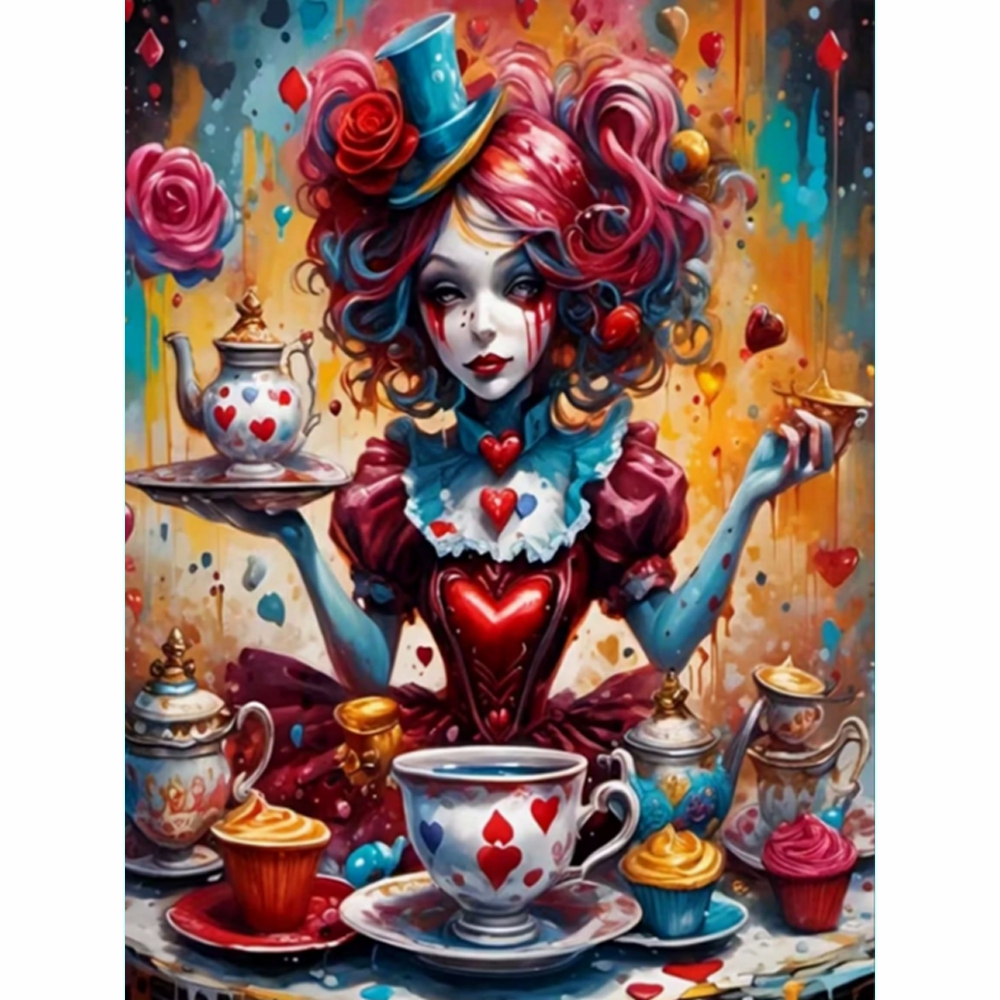 Queen Art Craft - Fantasy Art Wonderland Tea Party Queen