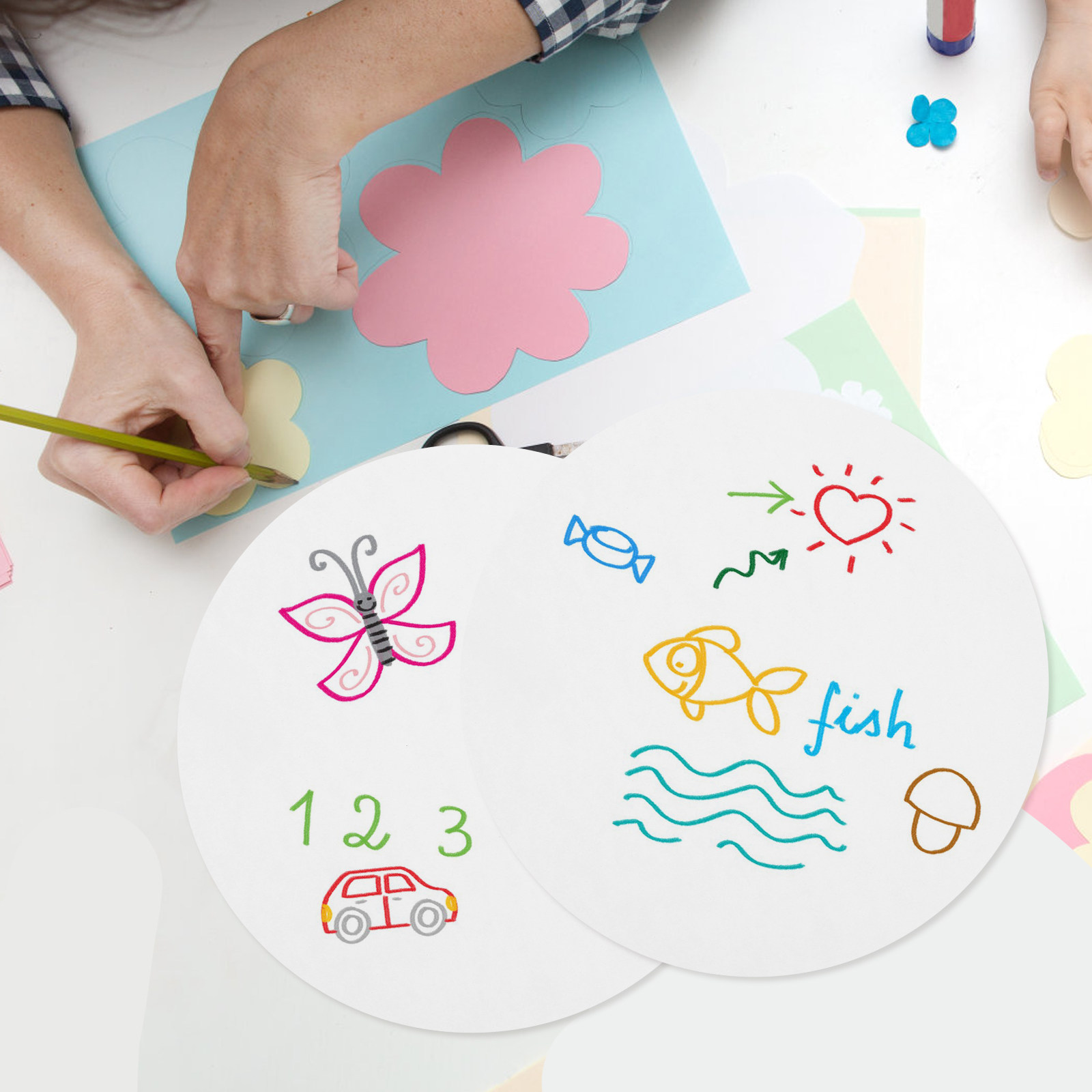 Art Craft Workshop - Crafts Paperboard DIY Painting Card Paper
