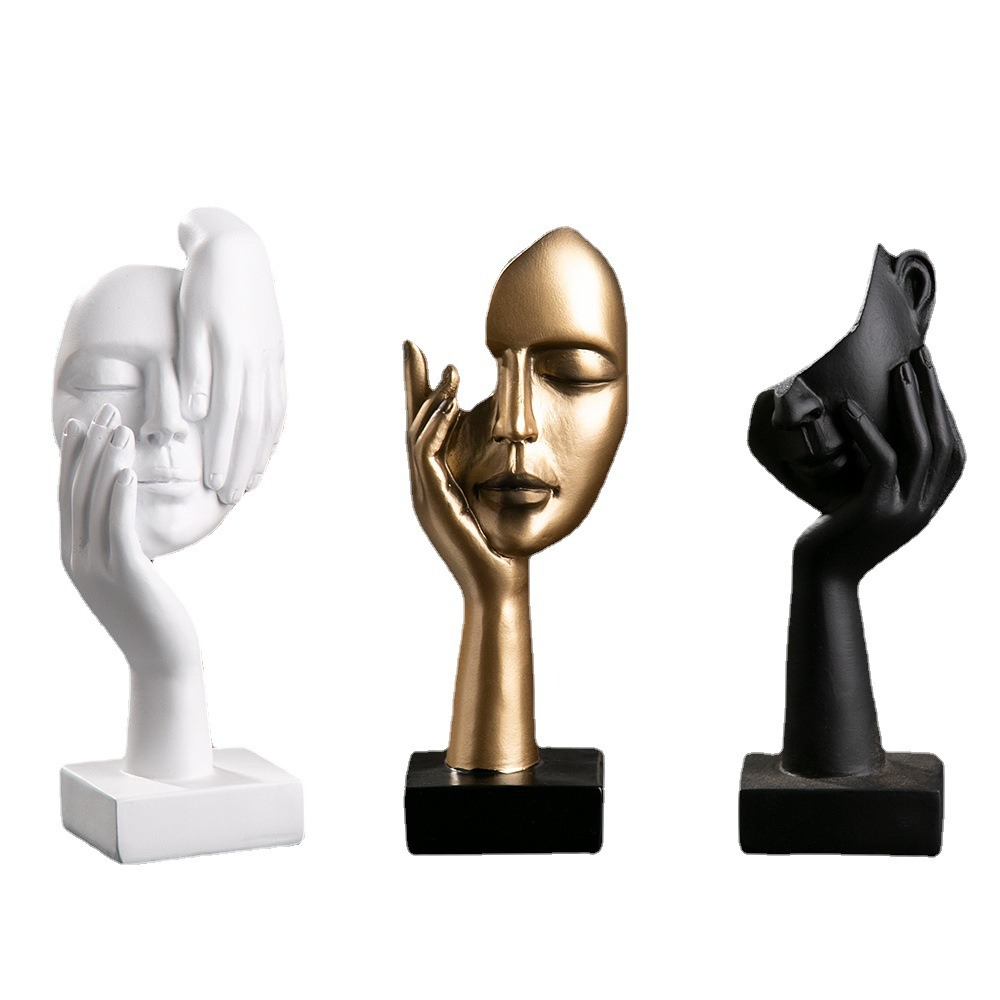 Art Craft Simple - 1Pc Craft Ornaments, Simple Abstract Figures,