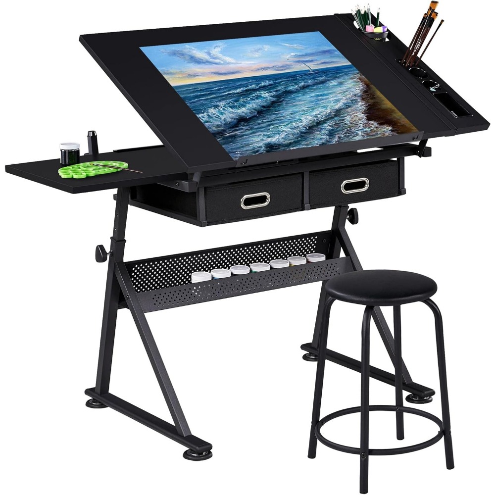 Art & Craft Paper Ideas For Kids - Art Craft Table with Adjustable Height