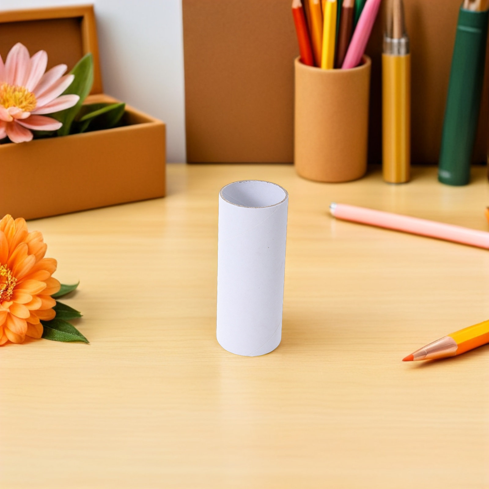 Art Craft Doodle - 10Pcs Doodle Paper Tubes Kraft Mailing