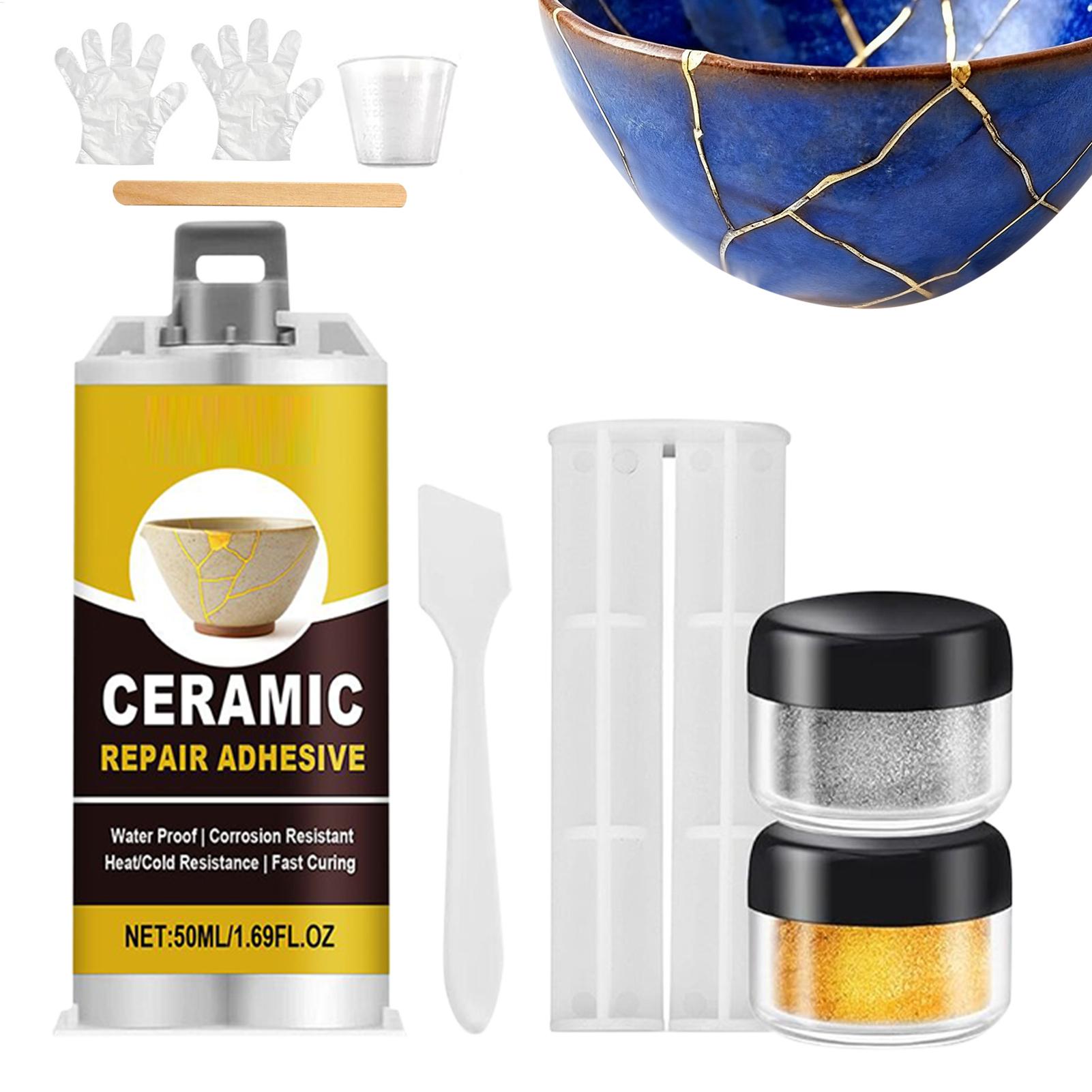 Art Craft Workshop - Ceramic Porcelain Glass Bonding Kit Effective