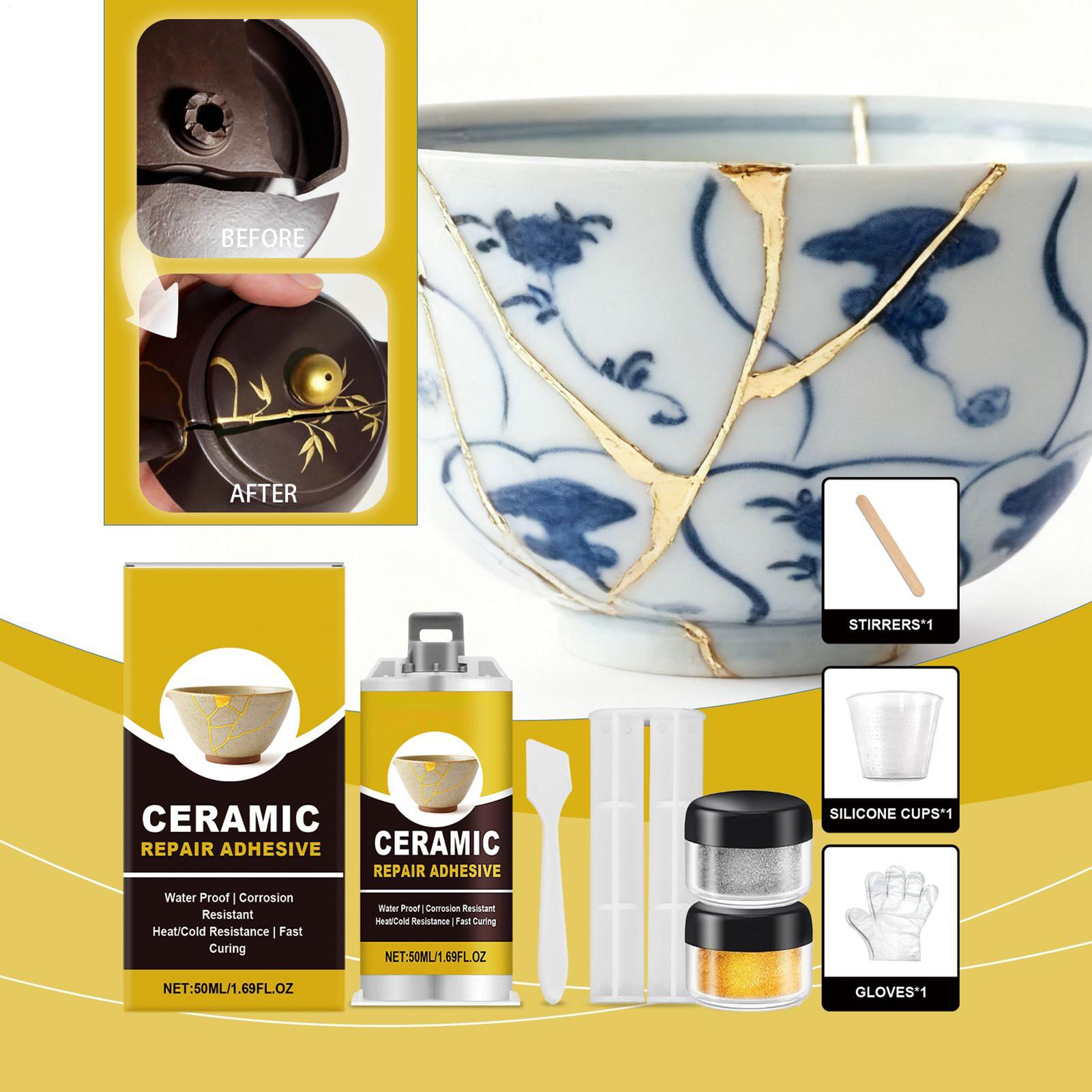 Japanese Pottery Gold Repair K - Art Craft Workshop incelemesi ve fiyatı