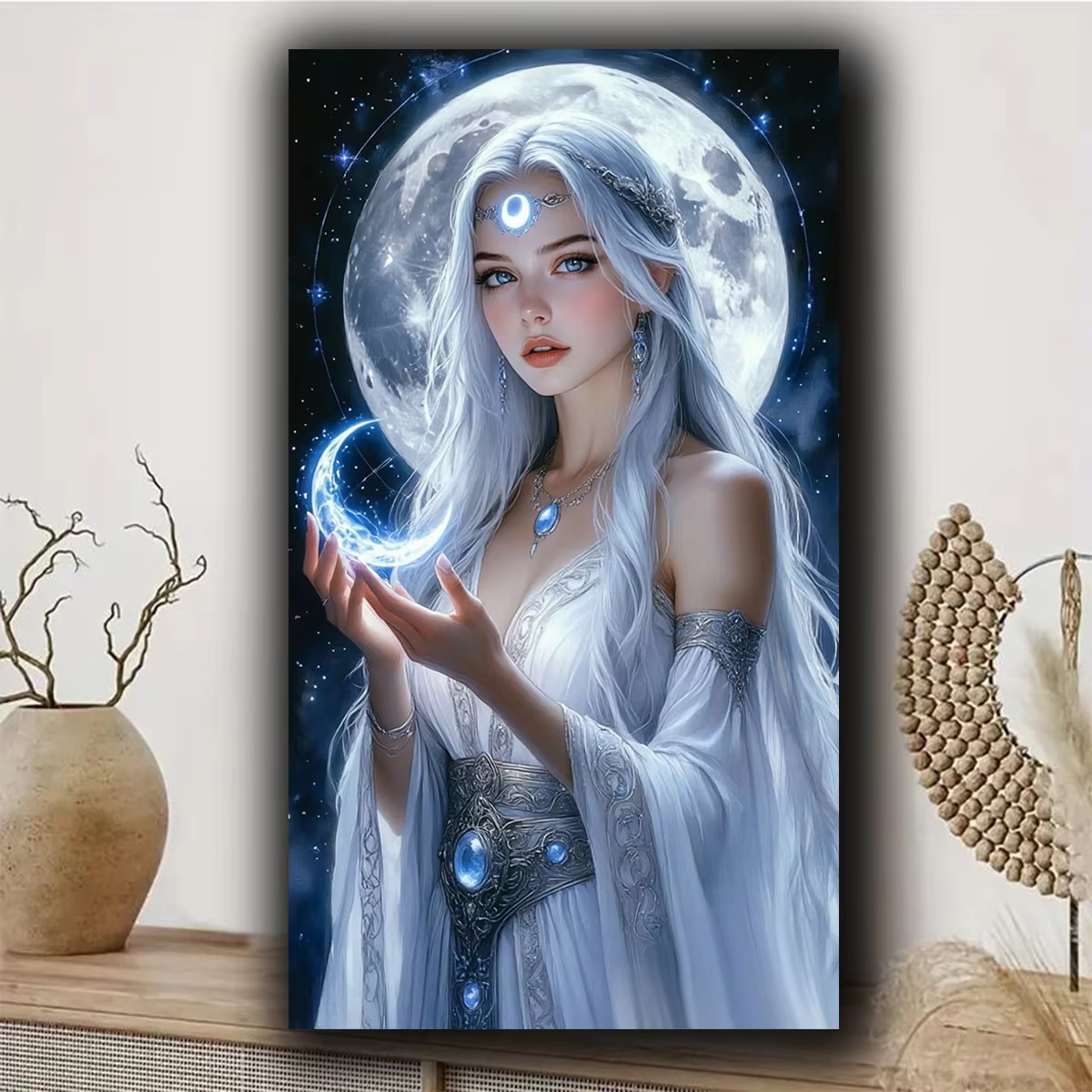 Amazing Moon Queen Full Round  - Queen Art Craft incelemesi ve fiyatı