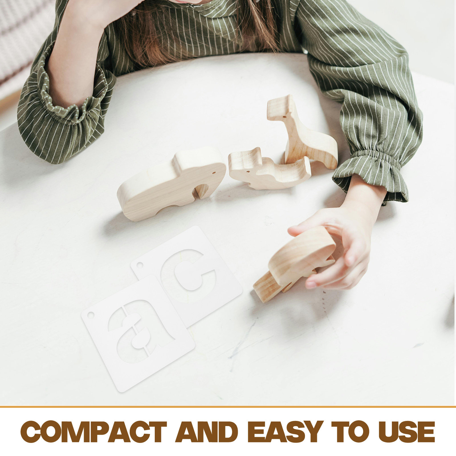 1Set Reusable A-Z Alphabet Ste - Art Craft Journals incelemesi ve fiyatı