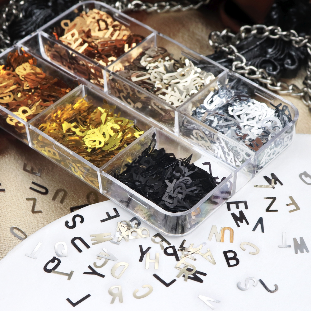 6-Grid Box Metallic Alphabet N - Art And Craft Letter Z incelemesi ve fiyatı