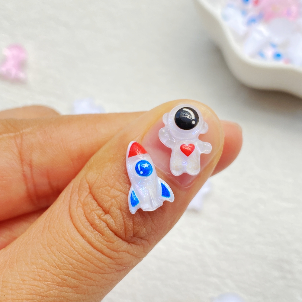 50Pcs Resin Cartoon Mini Shini - Art And Craft Rocket incelemesi ve fiyatı