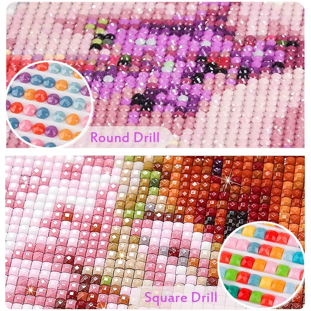 1 Set Round Diamond 5D DIY Dia - Art Craft Duck incelemesi ve fiyatı