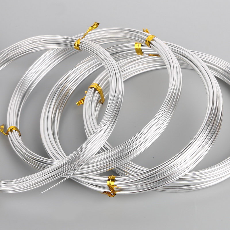 Silver Color 1mm/1.5mm/2.mm/2. - Art Craft Wire incelemesi ve fiyatı