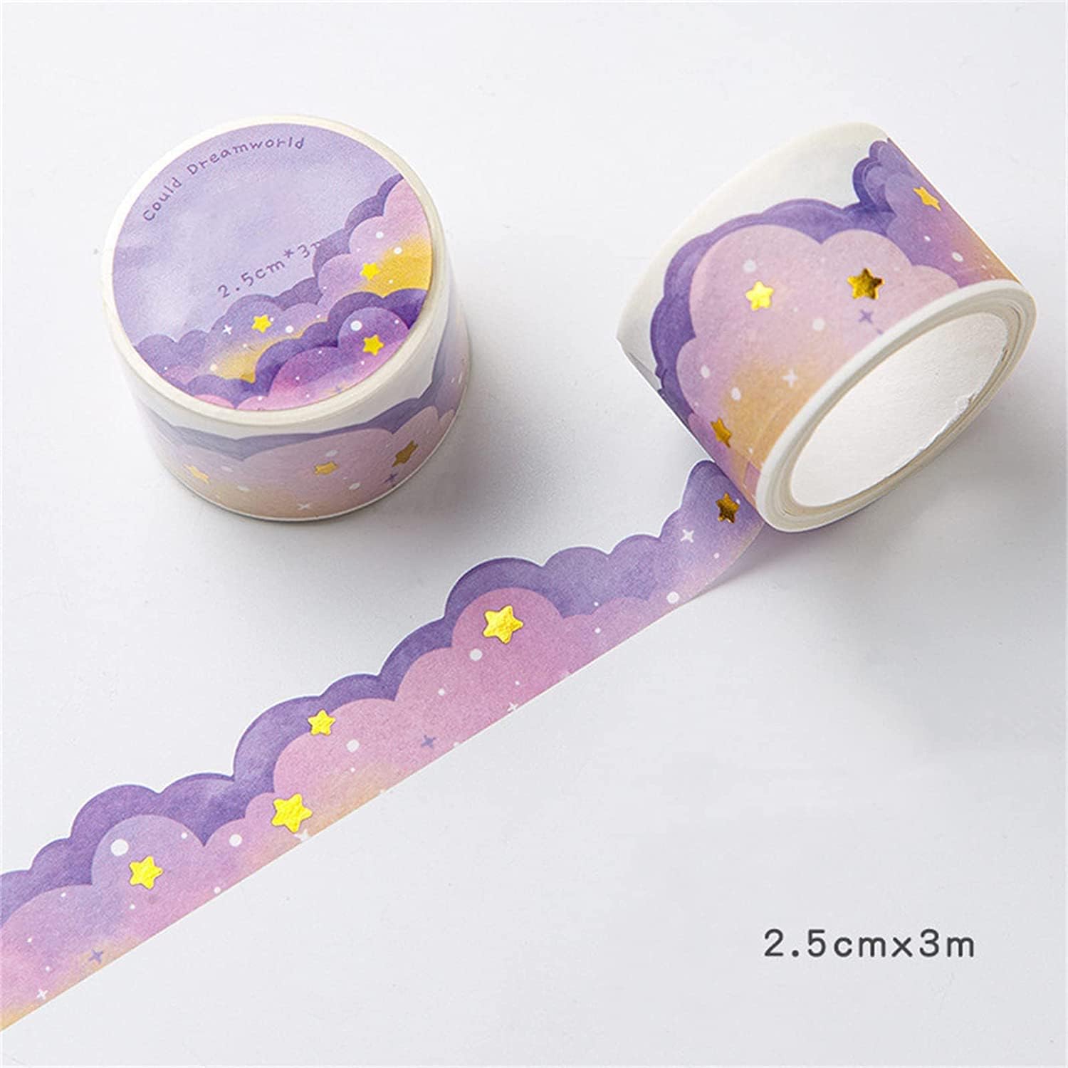 8 Rolls Color Cloud Washi Tape - Art Craft Journals incelemesi ve fiyatı