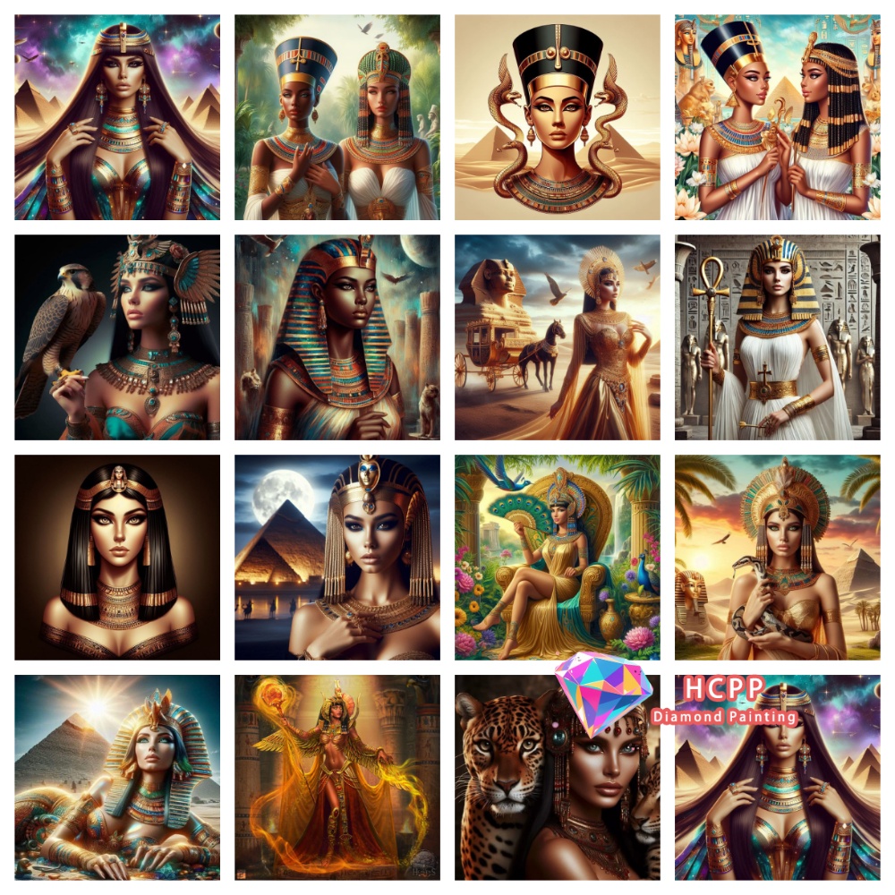 Egyptian Queen Diamond Paintin - Queen Art Craft incelemesi ve fiyatı
