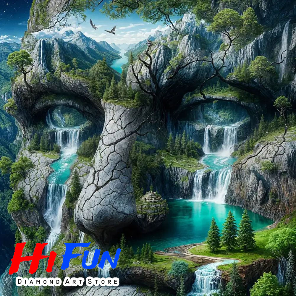 New Diamond Mosaic Surreal Lan - Art Craft Optical incelemesi ve fiyatı