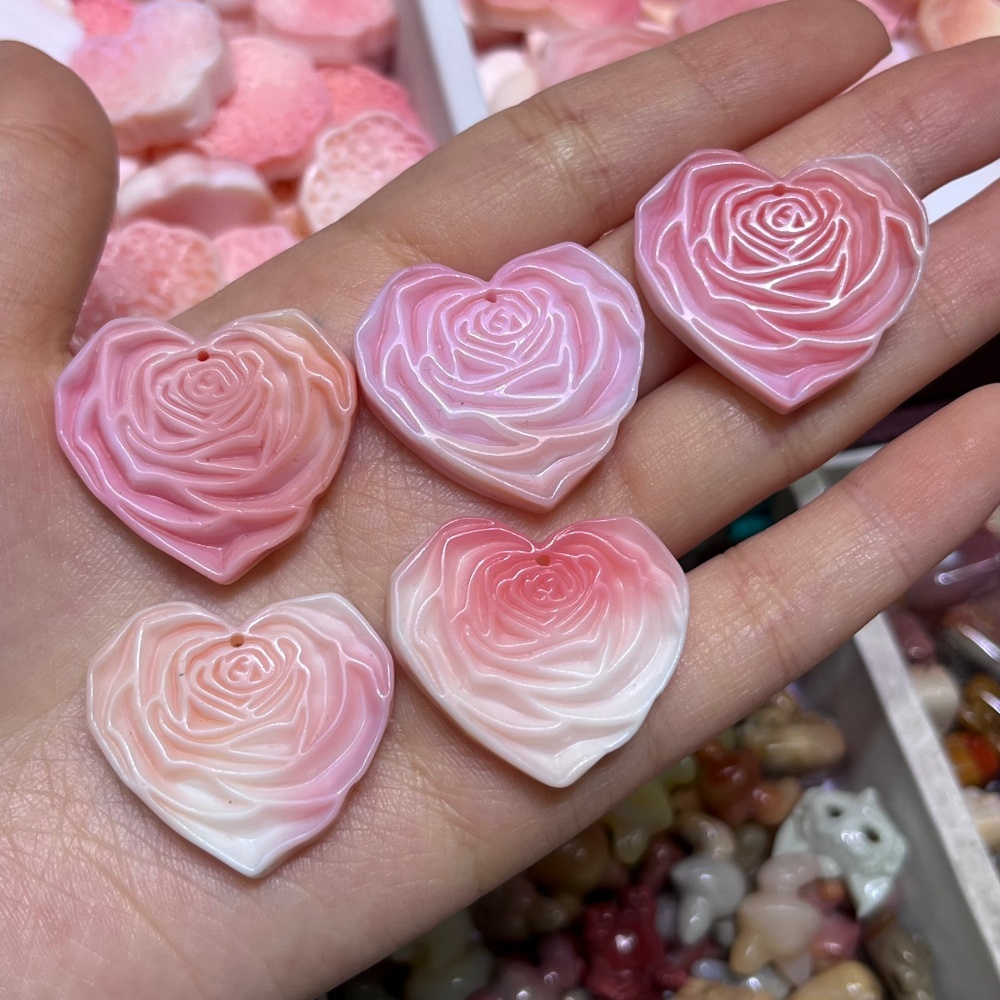 2PCS Natural Queen Shell Stone - Queen Art Craft incelemesi ve fiyatı