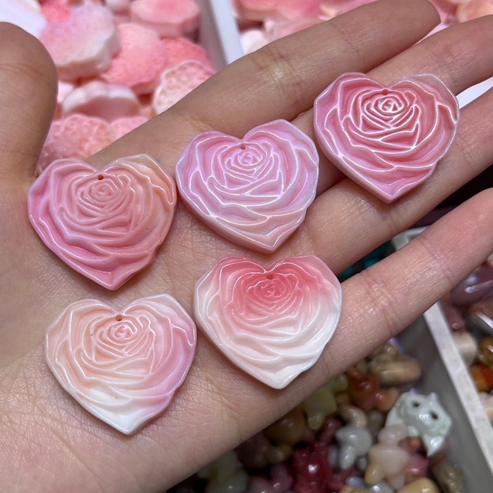 2PCS Natural Queen Shell Stone - Queen Art Craft incelemesi ve fiyatı