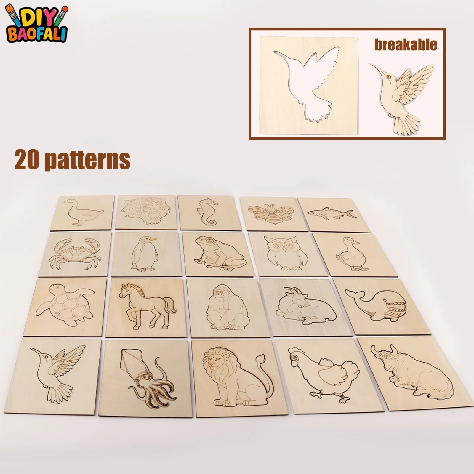 15/20pcs DIY Unfinished Crafts - Art Craft Duck incelemesi ve fiyatı