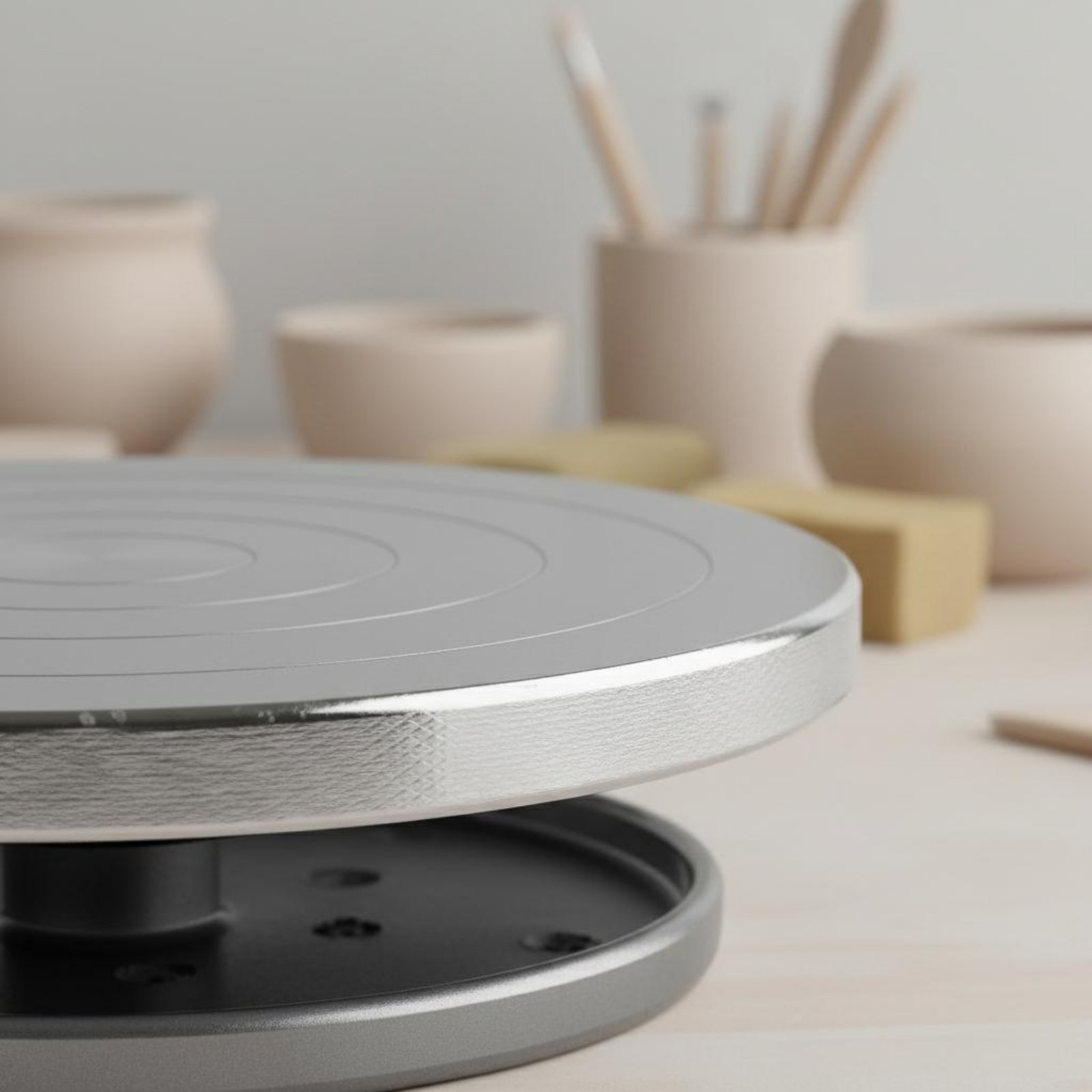 Aluminum Clay Turntable Versat - Art Craft Course incelemesi ve fiyatı