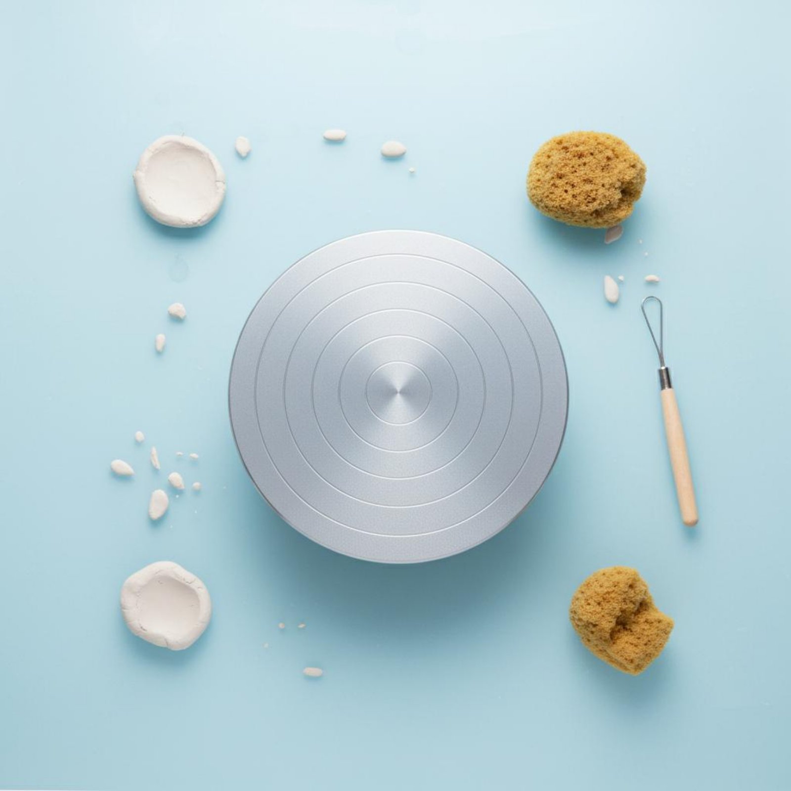 Aluminum Clay Turntable Versat - Art Craft Course incelemesi ve fiyatı