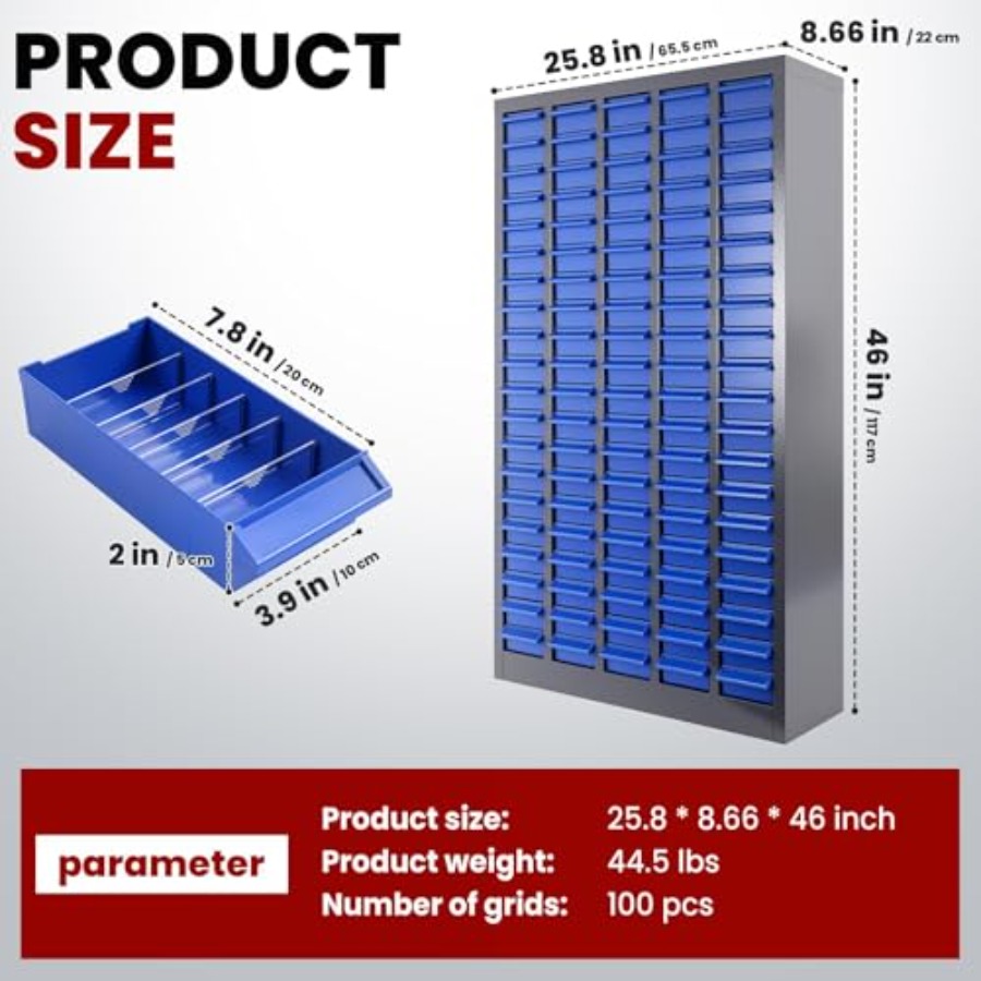Small Parts Storage Organizer  - Art Craft Workshop incelemesi ve fiyatı