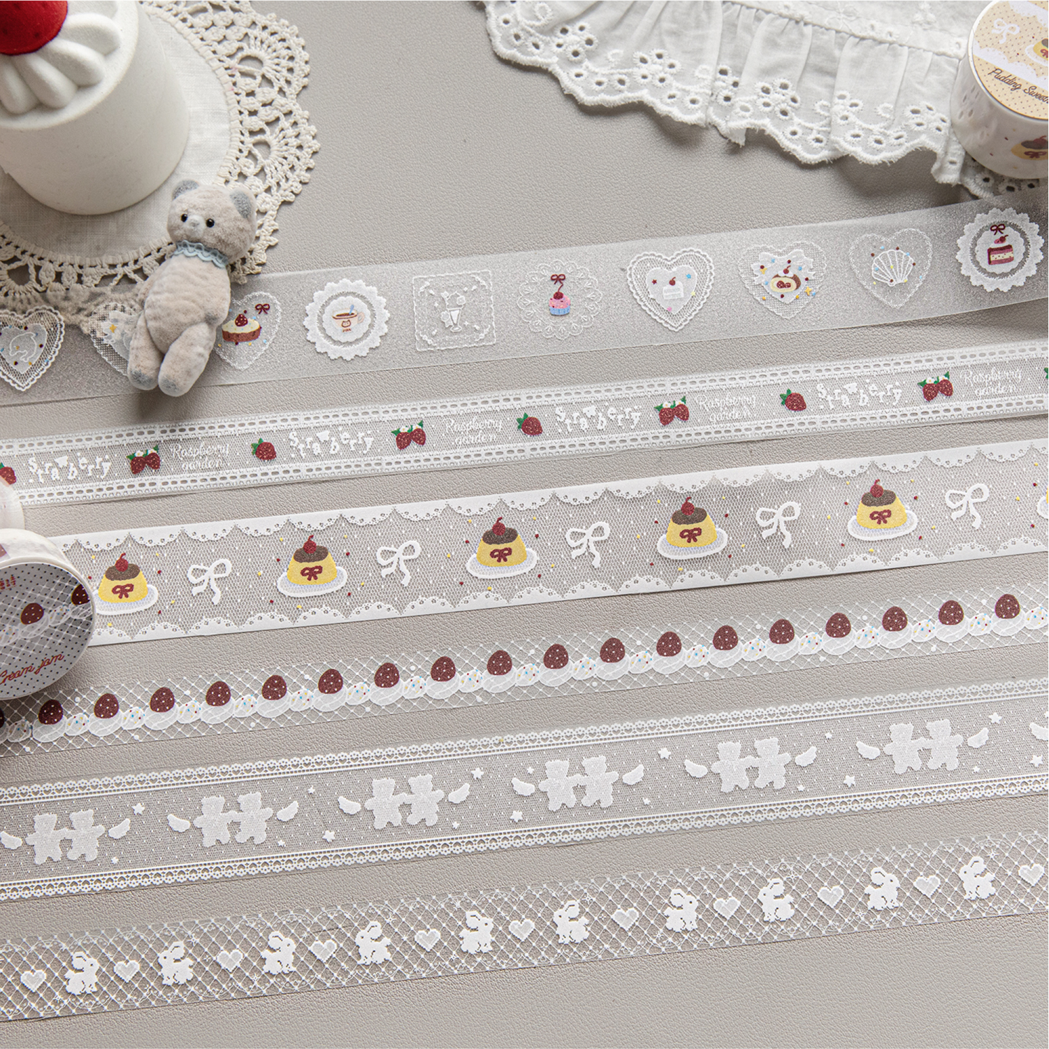 20/30mm*2m lace border PET Tap - Art Craft Journals incelemesi ve fiyatı