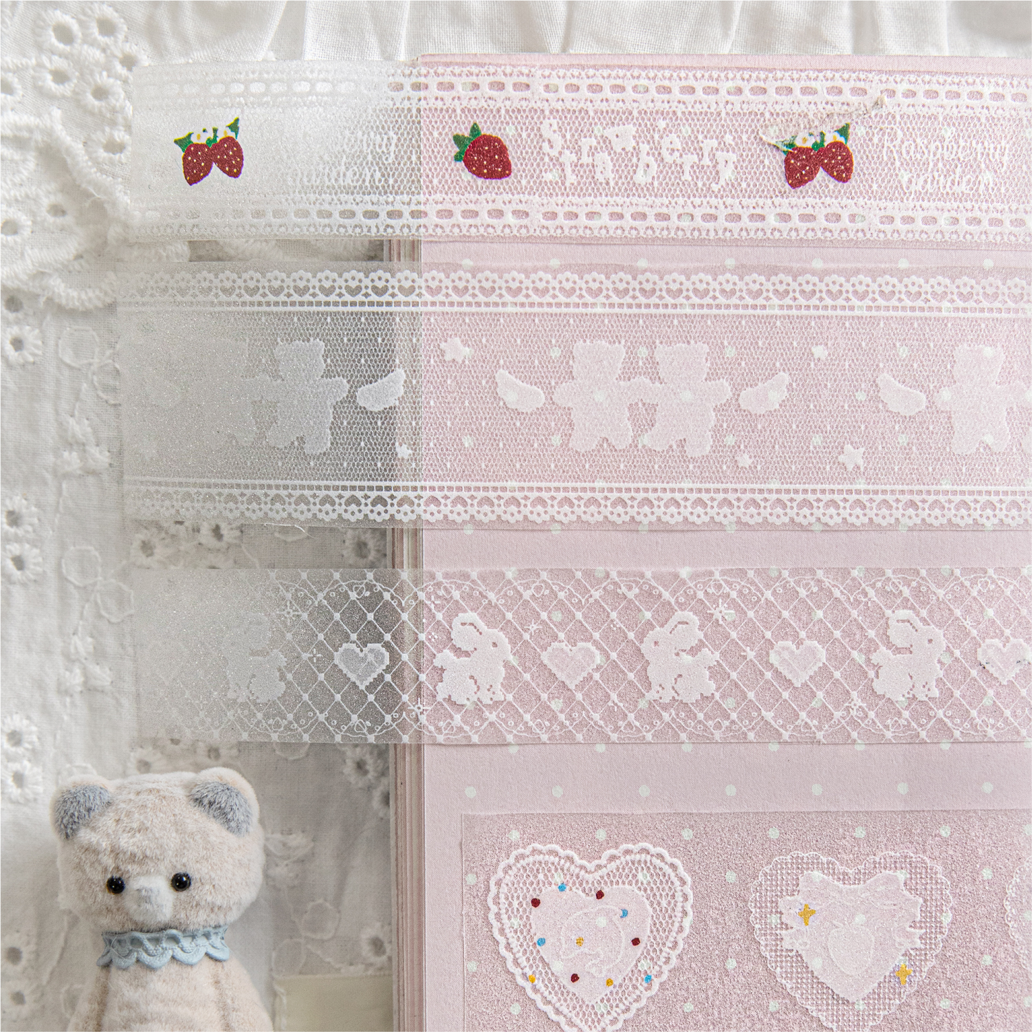 20/30mm*2m lace border PET Tap - Art Craft Journals incelemesi ve fiyatı