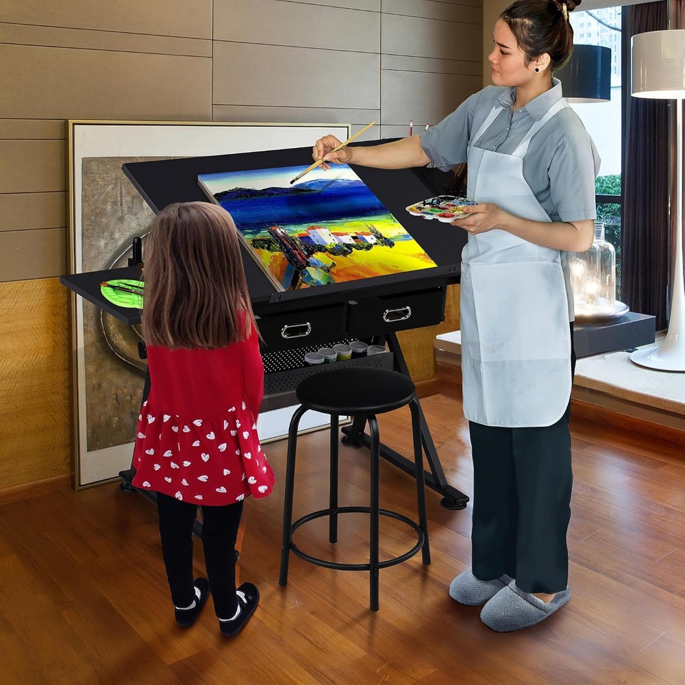 Art Craft Table with Adjustabl - Art & Craft Paper Ideas For Kids incelemesi ve fiyatı