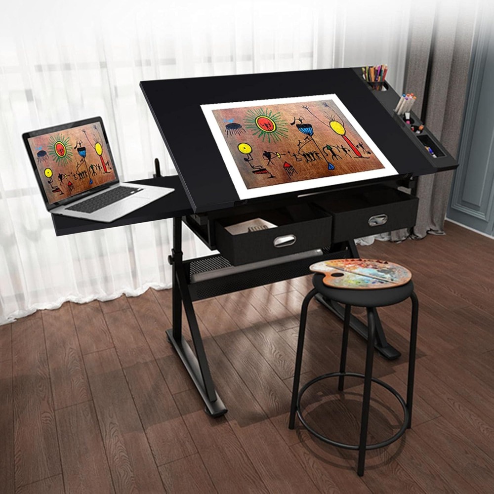 Art Craft Table with Adjustabl - Art & Craft Paper Ideas For Kids incelemesi ve fiyatı