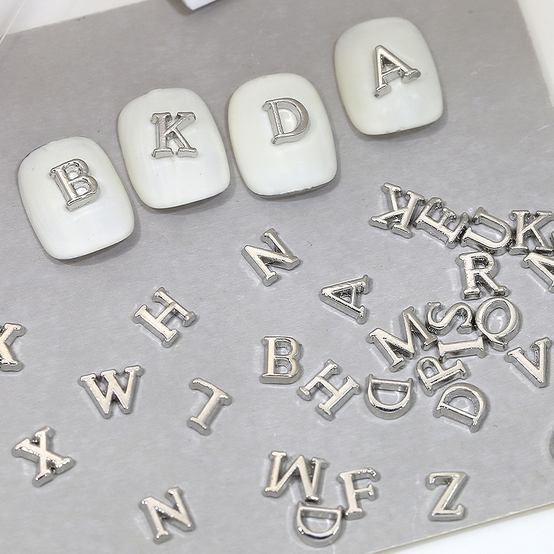 26Pcs 3D Silver Alphabet A-Z E - Art And Craft Letter Z incelemesi ve fiyatı
