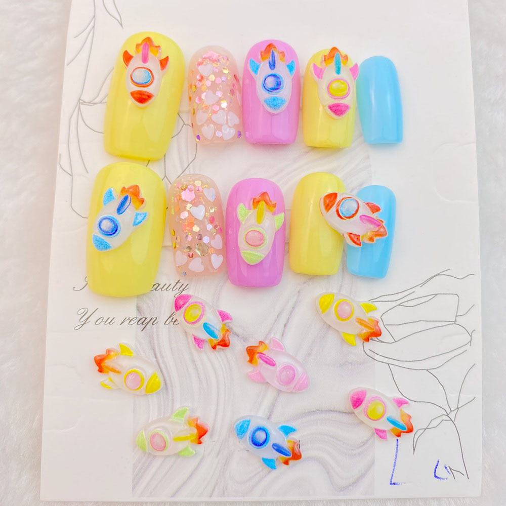50Pcs New Mixed Nail Art Resin - Art And Craft Rocket incelemesi ve fiyatı