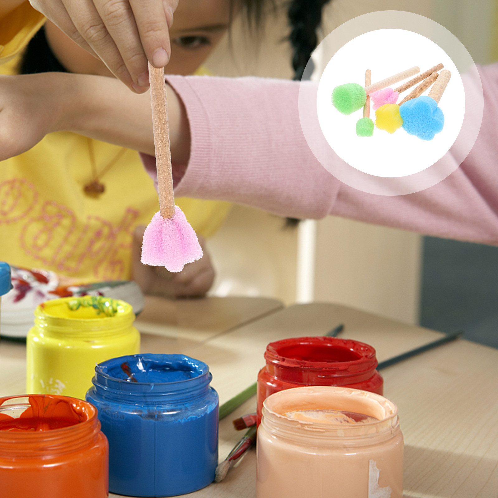 20Pcs Portable Sponge Paint Br - Art Craft Course incelemesi ve fiyatı