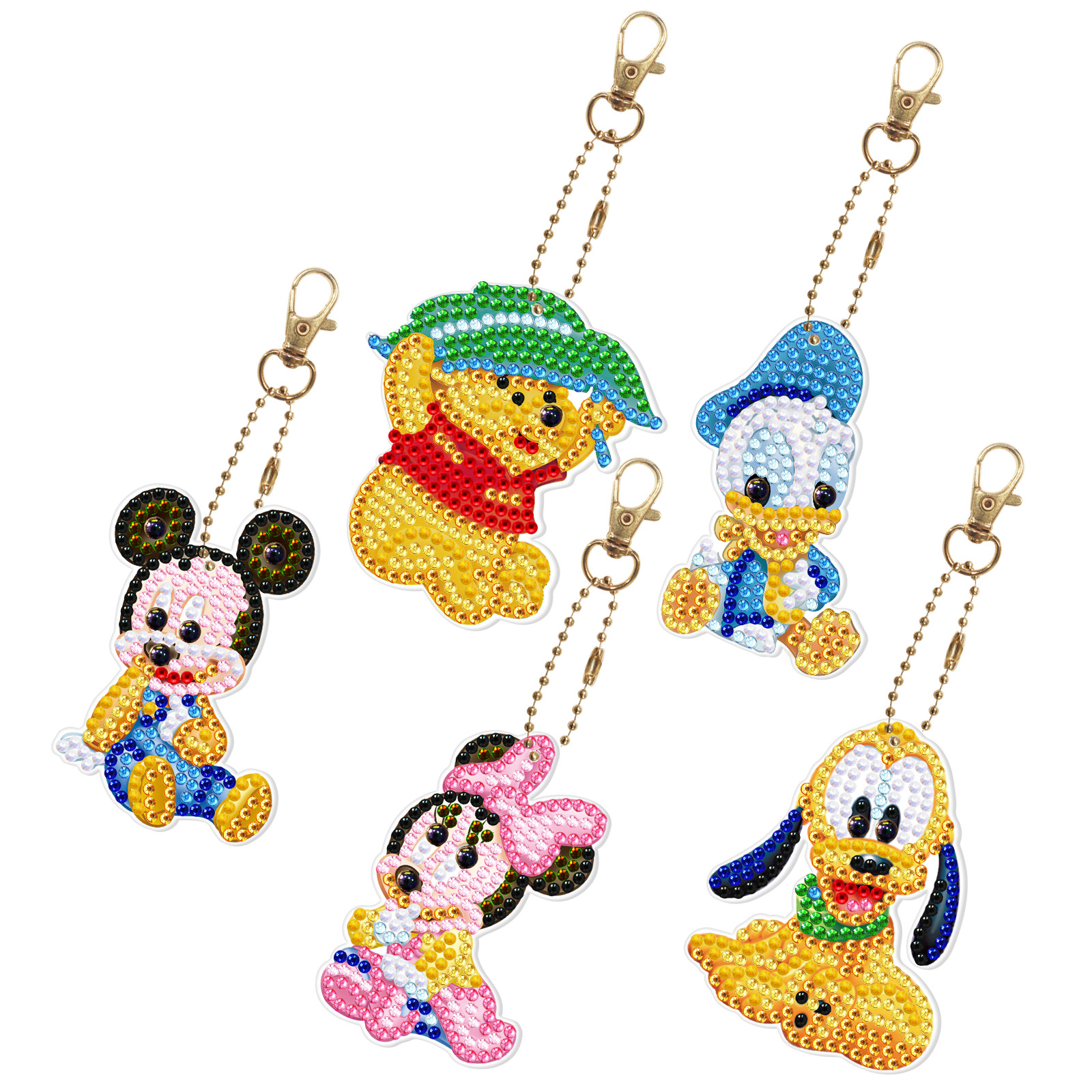 Mickey Minnie Donald Duck DIY  - Art Craft Duck incelemesi ve fiyatı