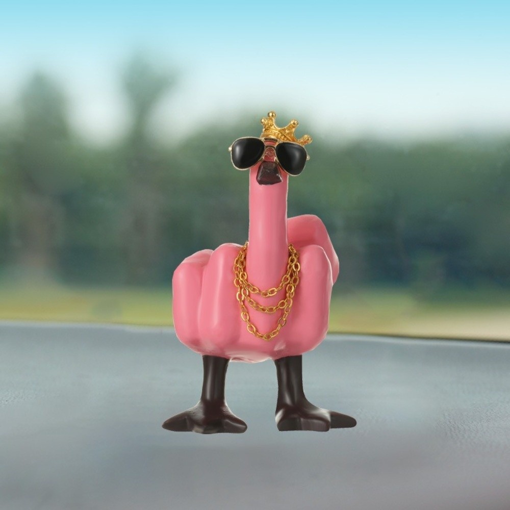 Cute Resin Mid-Finger Duck Dec - Art Craft Duck incelemesi ve fiyatı