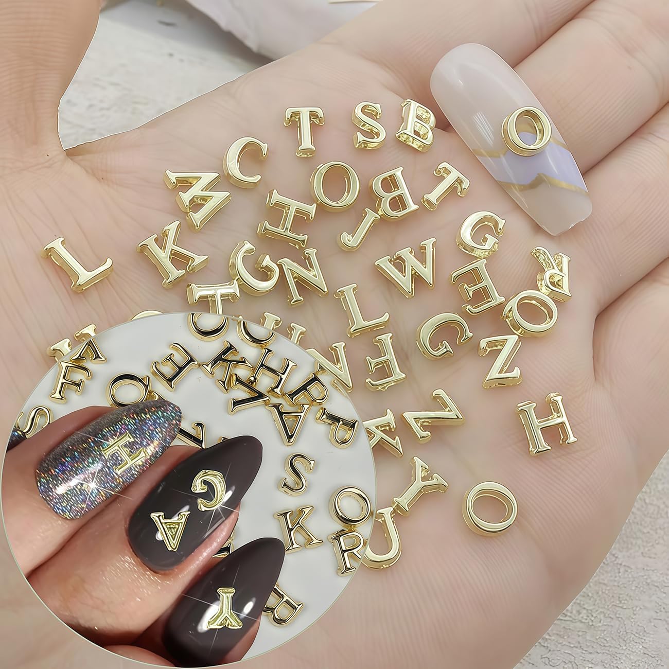 26pcs Holographic English Alph - Art And Craft Letter Z incelemesi ve fiyatı