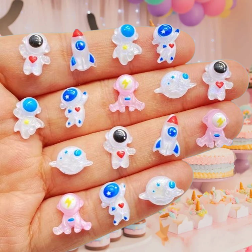 250pcs Mixed Resin Mini Cartoo - Art And Craft Rocket incelemesi ve fiyatı