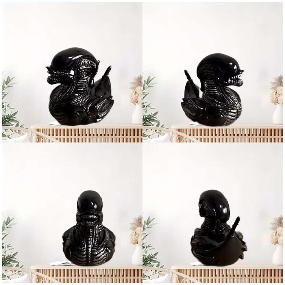 Alien Duck Resin Statue，Evil A - Art Craft Duck incelemesi ve fiyatı