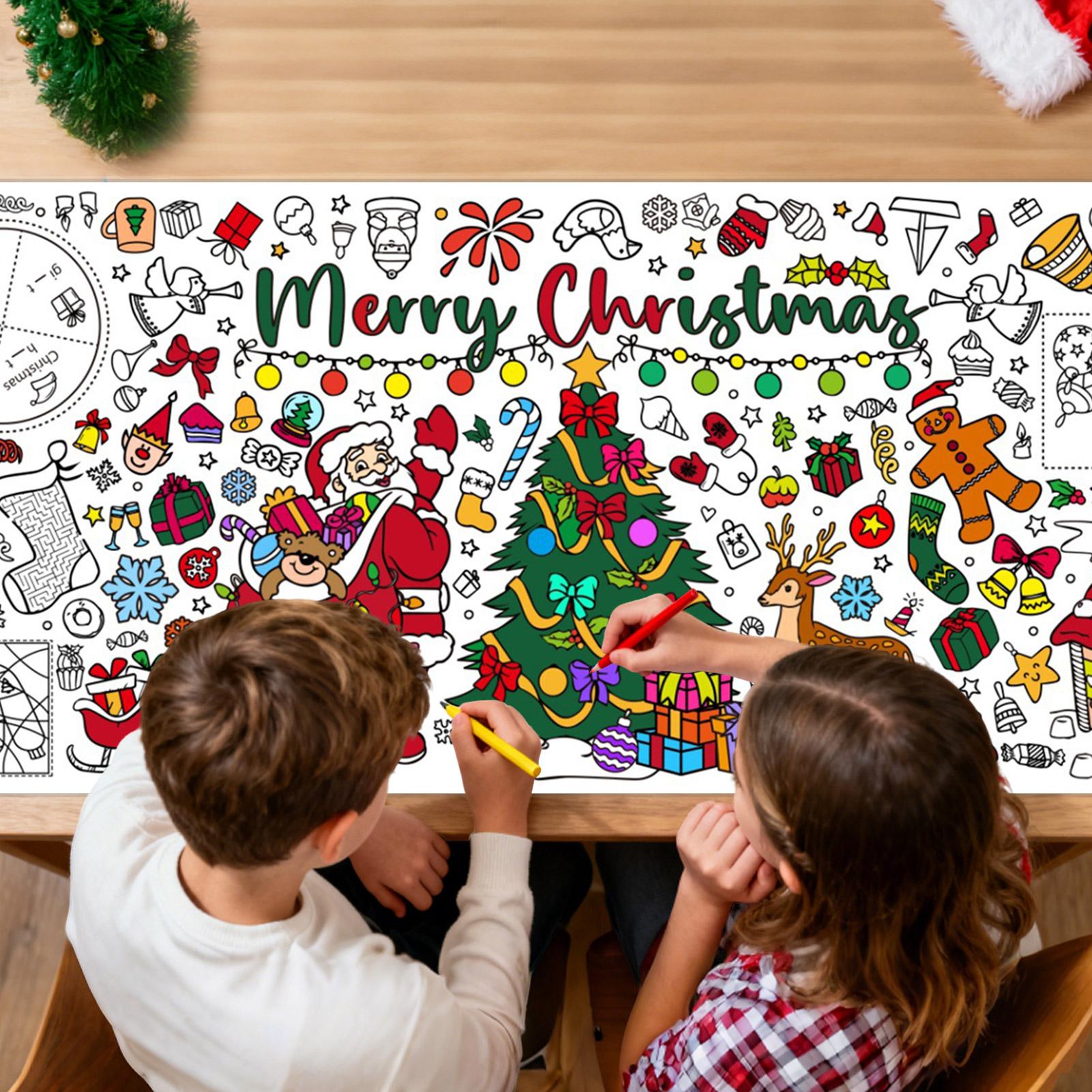 Xmas Giant Coloring PosterBlan - Art Craft Doodle incelemesi ve fiyatı