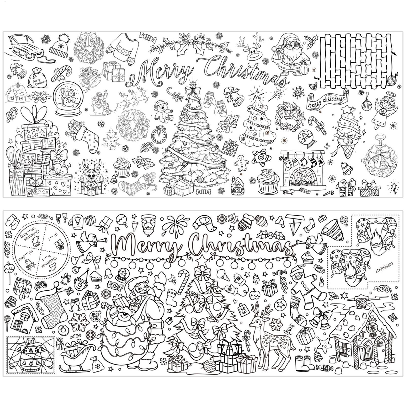 Xmas Giant Coloring PosterBlan - Art Craft Doodle incelemesi ve fiyatı