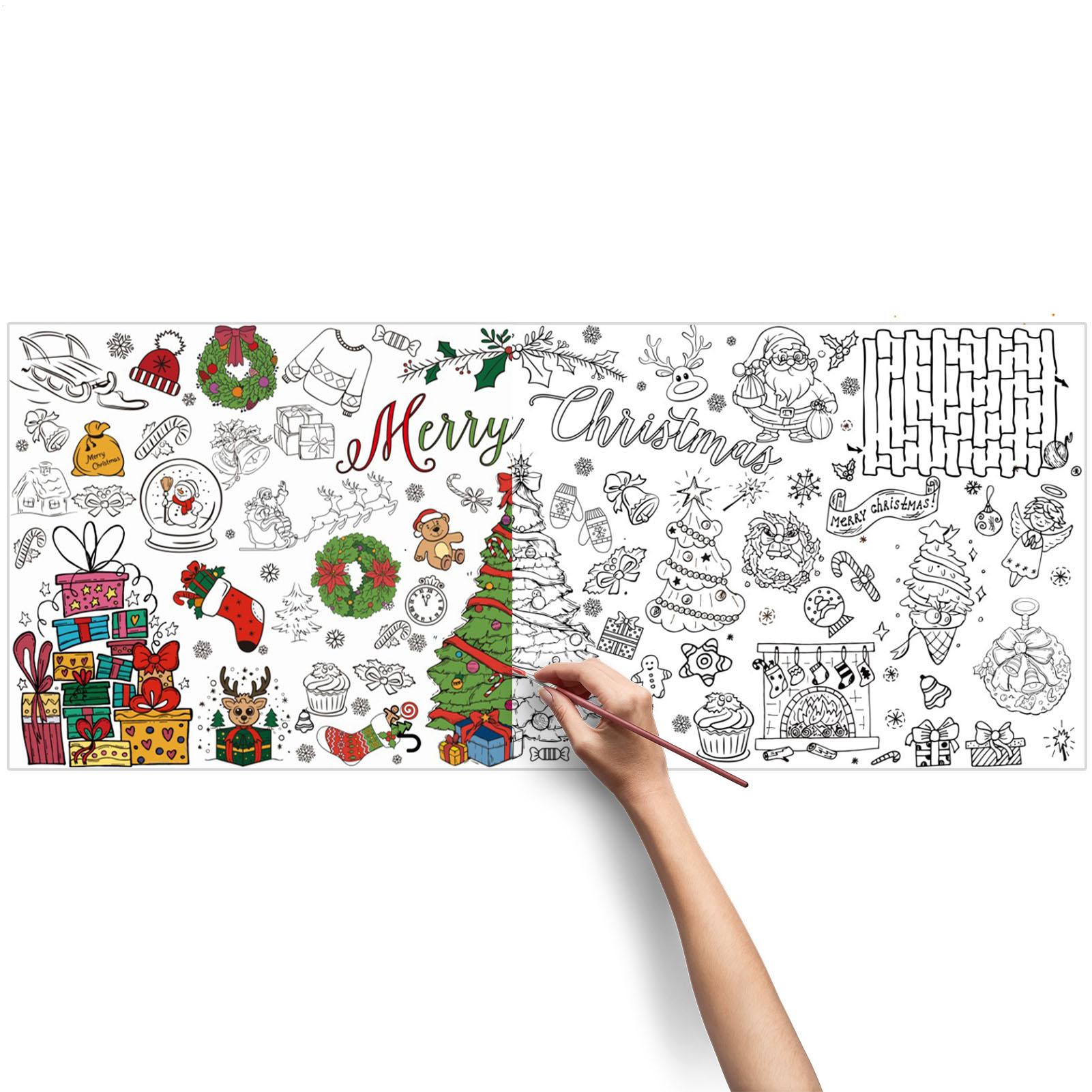 Xmas Giant Coloring PosterBlan - Art Craft Doodle incelemesi ve fiyatı