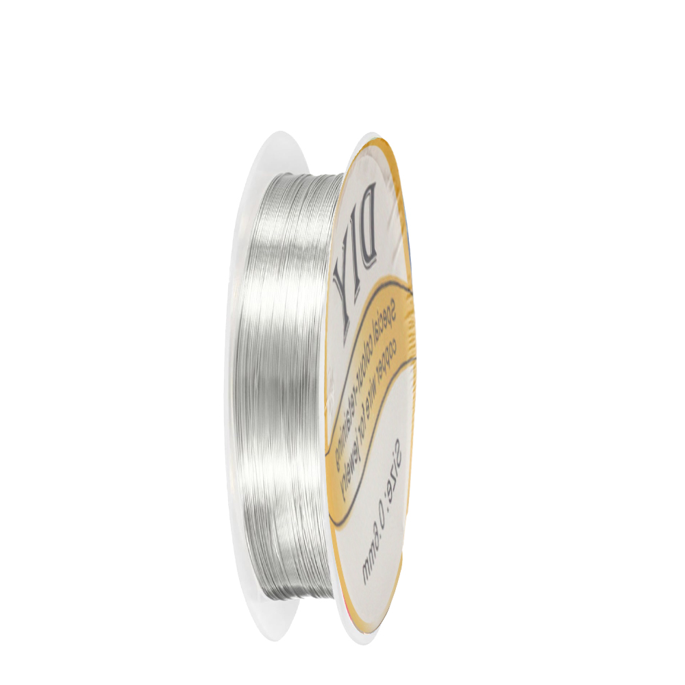 1Roll Silver Copper Wire 0.3/0 - Art Craft Wire incelemesi ve fiyatı