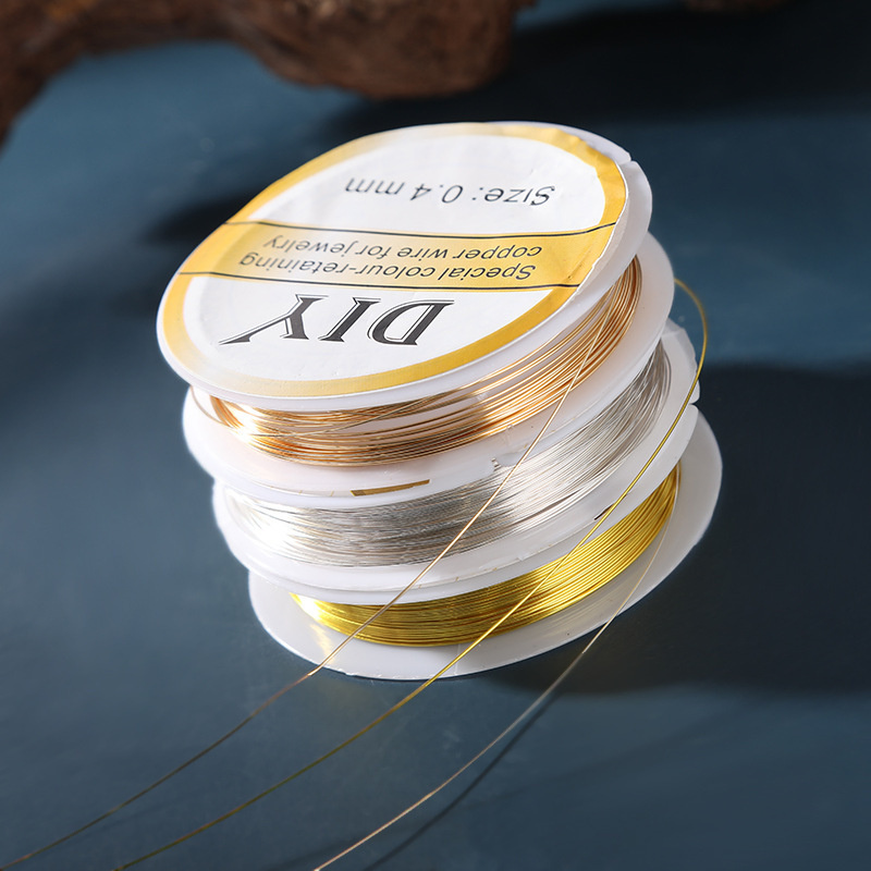 1Roll Silver Copper Wire 0.3/0 - Art Craft Wire incelemesi ve fiyatı