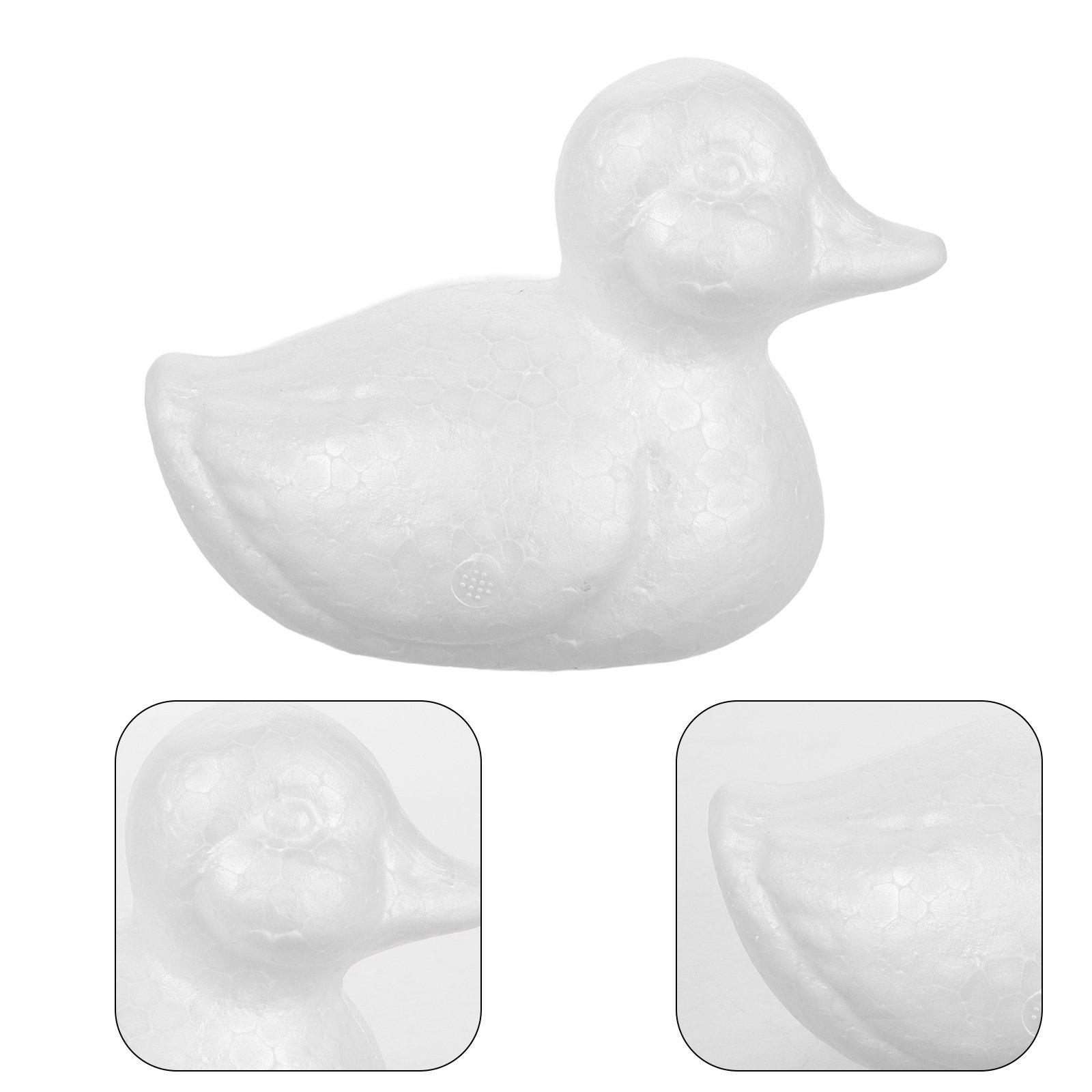 5pcs Foam Duck Shapes White Po - Art Craft Duck incelemesi ve fiyatı