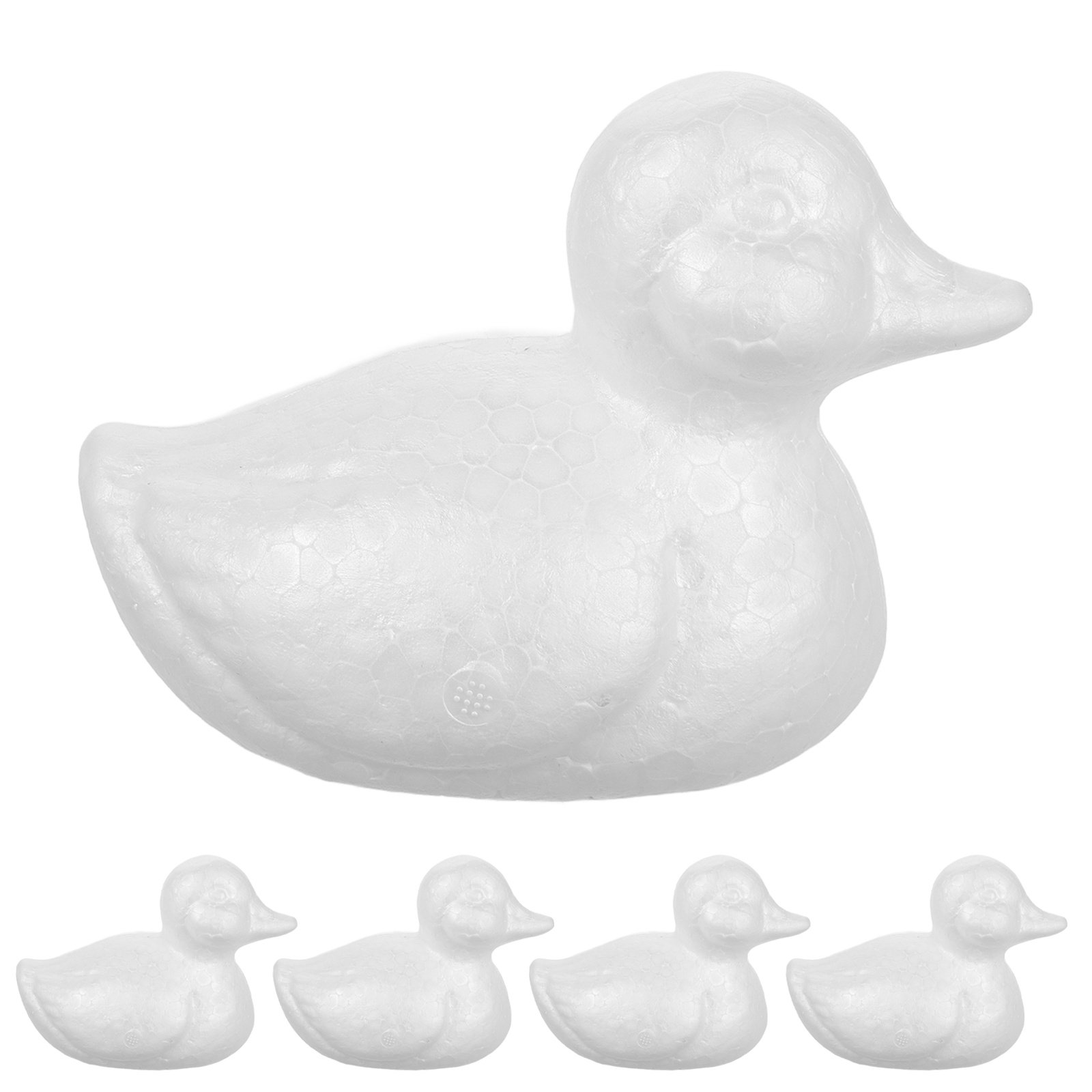 5pcs Foam Duck Shapes White Po - Art Craft Duck incelemesi ve fiyatı