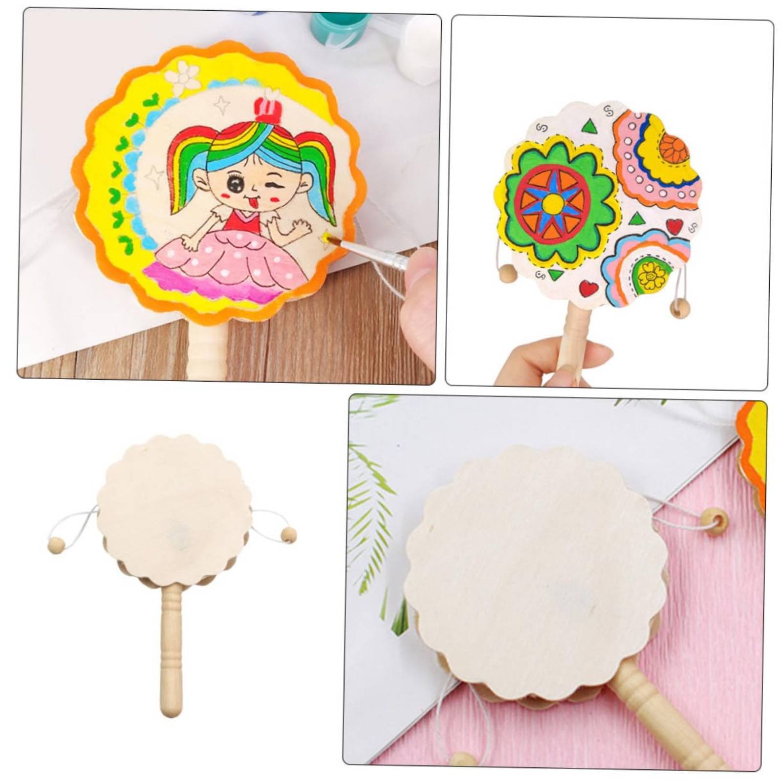 DIY Wooden Rattle Drum Even-Su - Art Craft Workshop incelemesi ve fiyatı