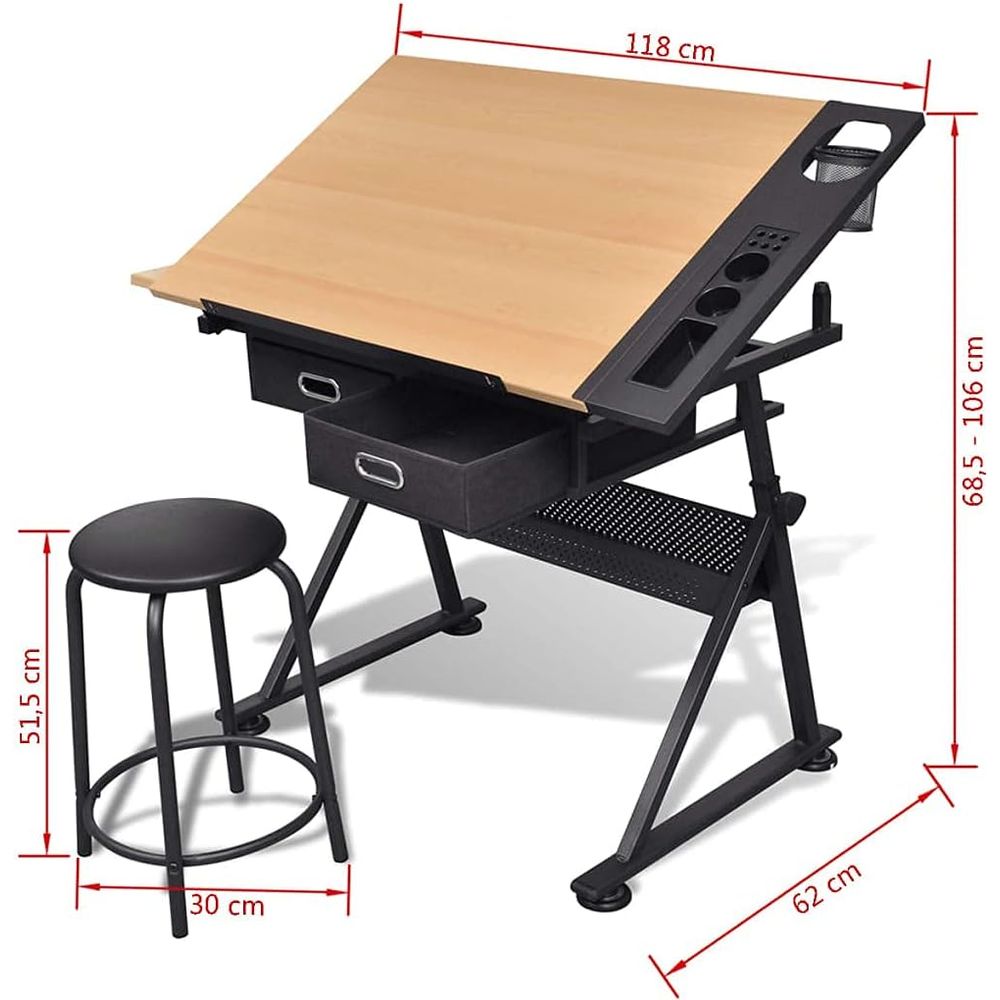 Adjustable Height Drafting Tab - Art & Craft Paper Ideas For Kids incelemesi ve fiyatı