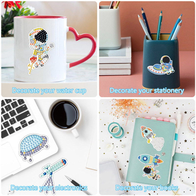 Space Diamond Art Kit For Kids - Art And Craft Rocket incelemesi ve fiyatı