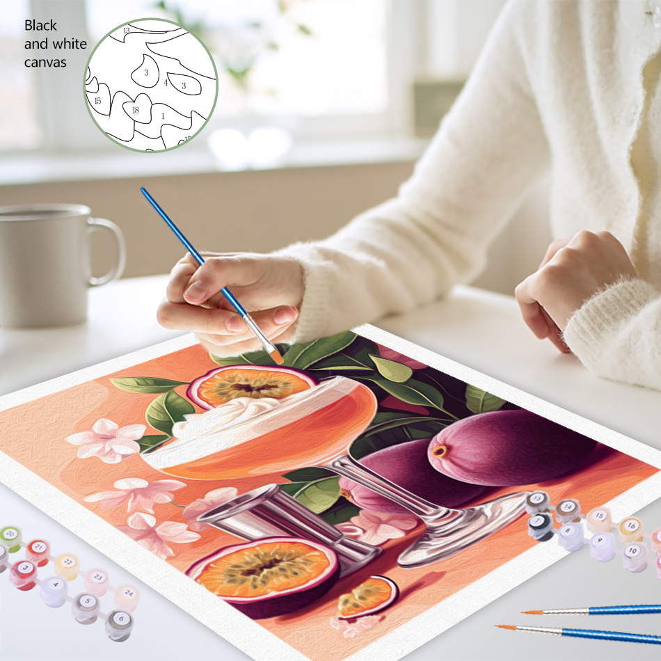 1pc frameless Simple Painting  - Art Craft Simple incelemesi ve fiyatı