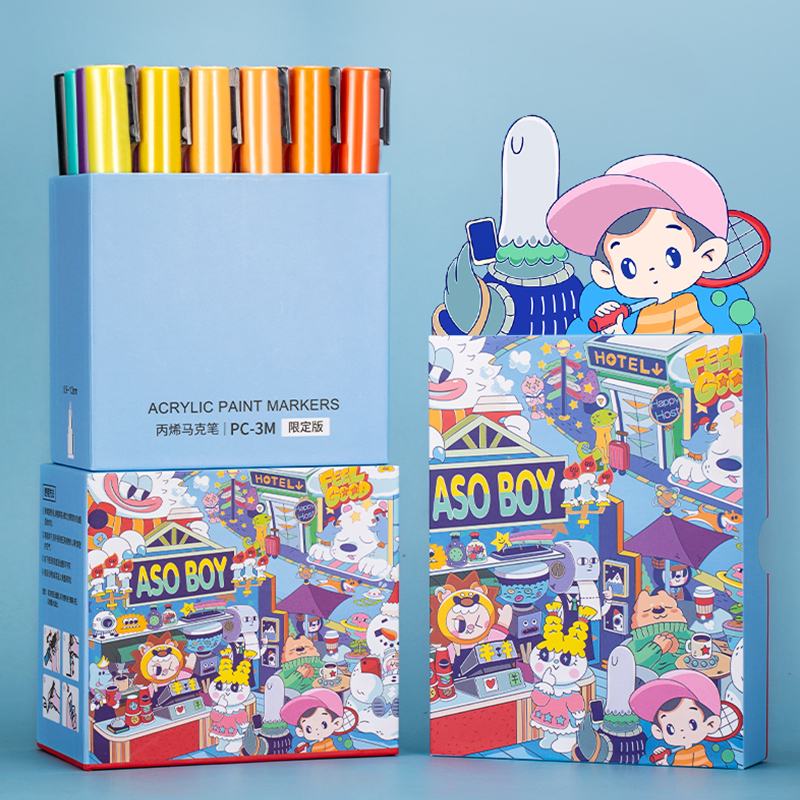 UNI POSCA Graffiti Limited Mar - Art Craft Doodle incelemesi ve fiyatı
