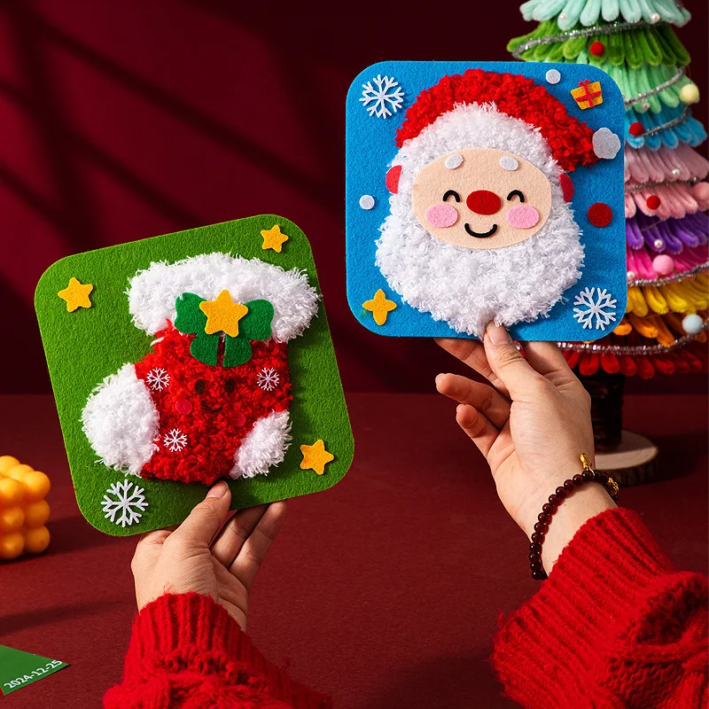 Preschool DIY Felt Art Set Edu - Art Craft Christmas Ideas incelemesi ve fiyatı