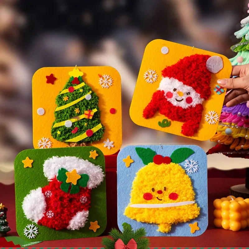 Preschool DIY Felt Art Set Edu - Art Craft Christmas Ideas incelemesi ve fiyatı