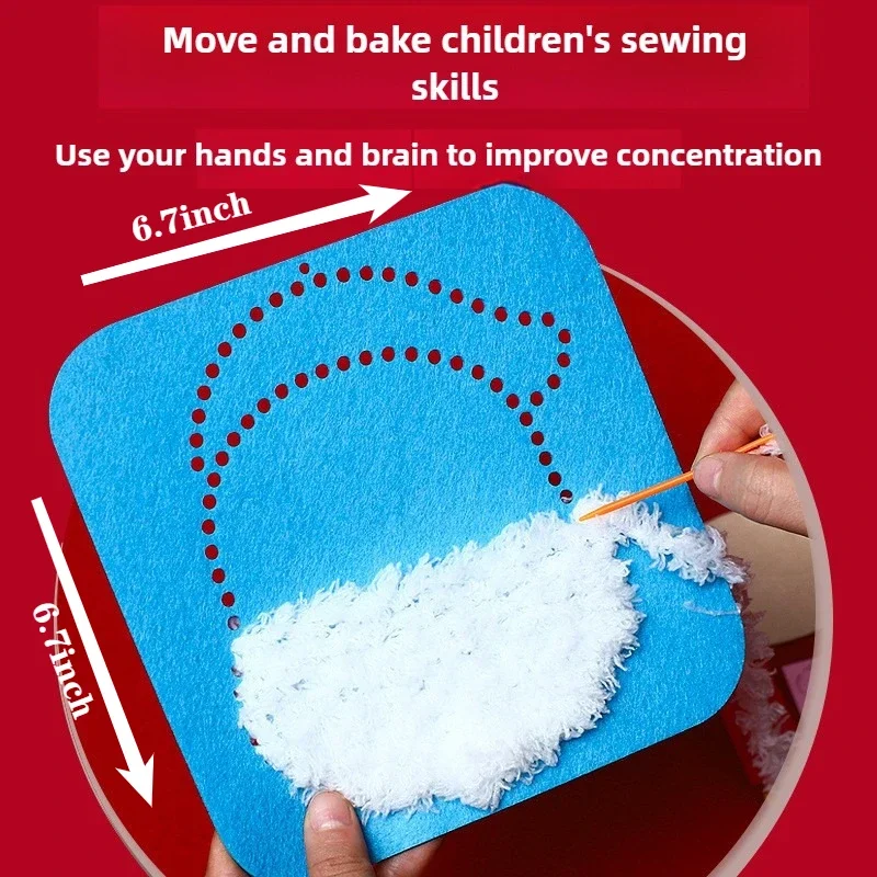 Preschool DIY Felt Art Set Edu - Art Craft Christmas Ideas incelemesi ve fiyatı