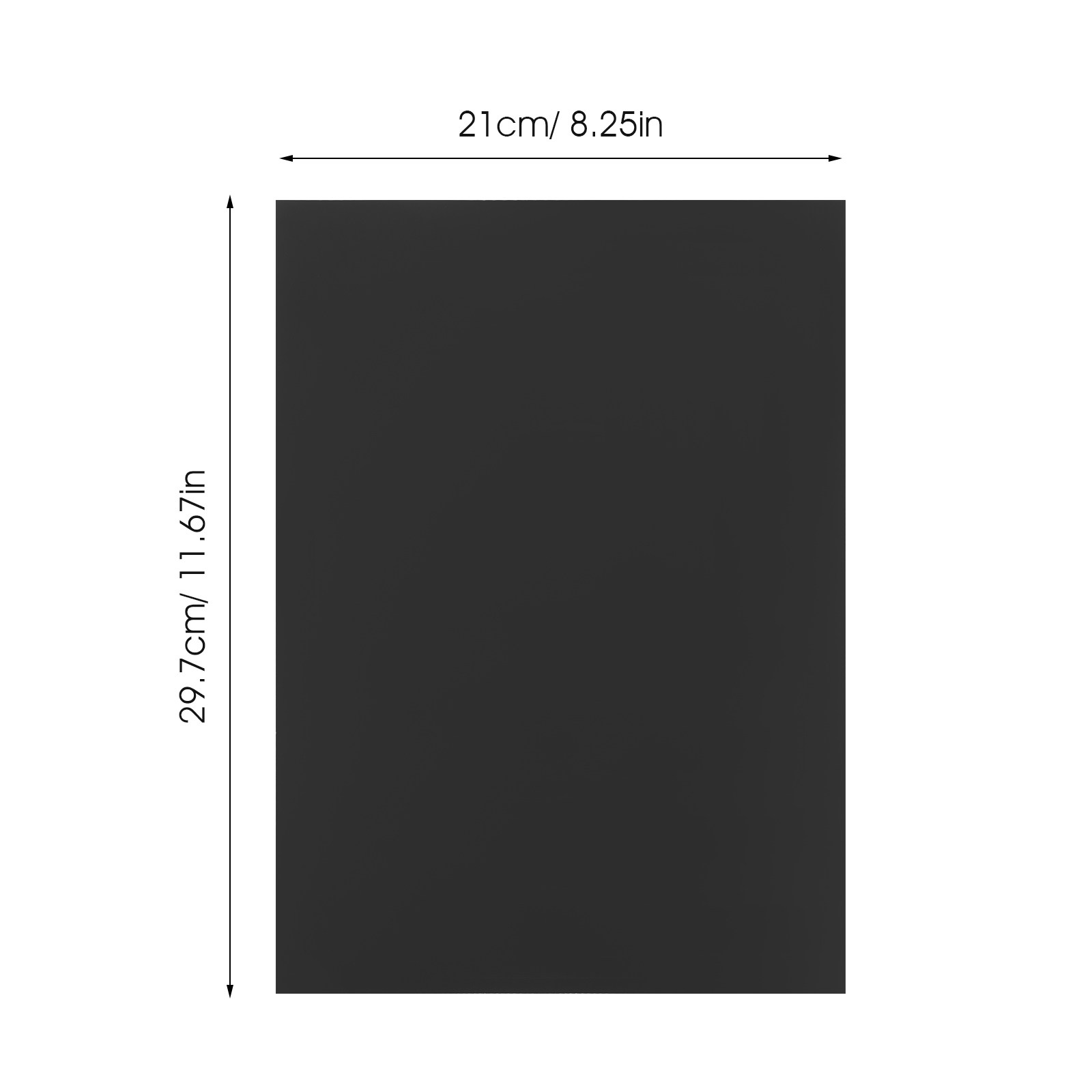 20 Sheets Black A4 Card Paper  - Art Craft Workshop incelemesi ve fiyatı